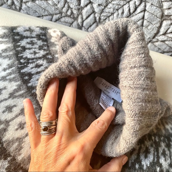 Sweet Paraphrase mohair blend turtleneck sweater - Picture 10 of 11